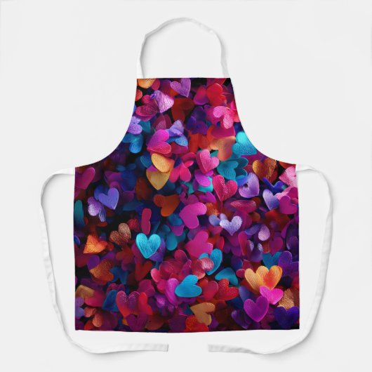 Valentine’s Day Apron | Cute, Romantic & Love エプロン (正面)