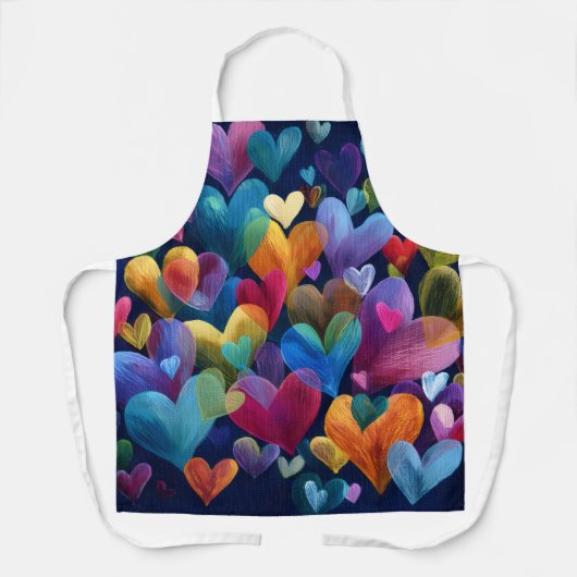 Valentine’s Day Apron | Cute, Romantic & Love エプロン (正面)