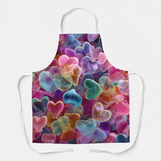 Valentine’s Day Apron | Cute, Romantic & Love エプロン (正面)