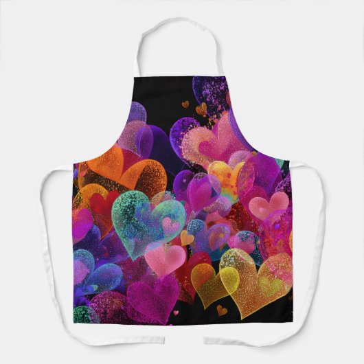 Valentine’s Day Apron | Cute, Romantic & Love エプロン (正面)