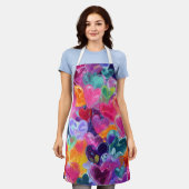 Valentine’s Day Apron | Cute, Romantic & Love エプロン (着用した状態)