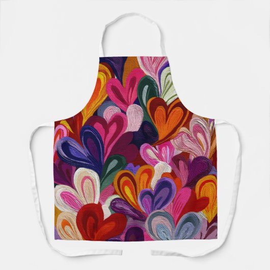 Valentine’s Day Apron | Cute, Romantic & Love エプロン (正面)