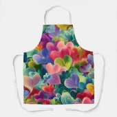 Valentine’s Day Apron | Cute, Romantic & Love エプロン (正面)