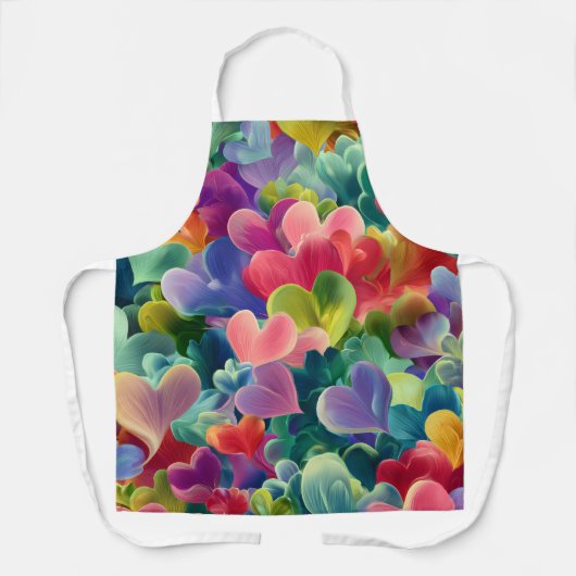 Valentine’s Day Apron | Cute, Romantic & Love エプロン (正面)