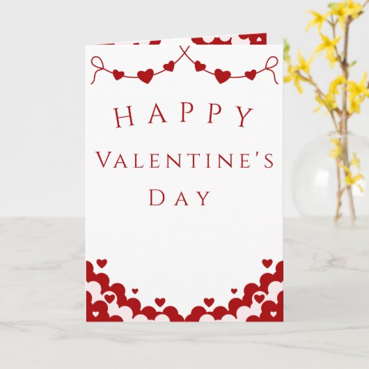 Valentine’s Day Card, Romantic Holiday Greeting カード (黄色い花)