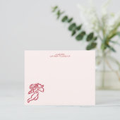 Valentine’s Day Cupid Note Card 招待状 (スタンド正面)
