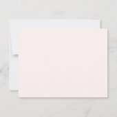 Valentine’s Day Cupid Note Card 招待状 (裏面)