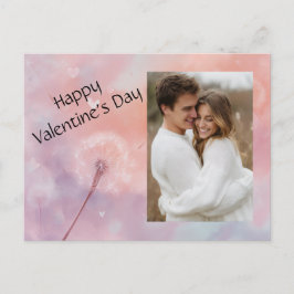 Valentine’s Day Custom Photo Card for Couples シーズンポストカード