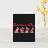 Valentine’s Day Dog Cute Dachshund Dogs For Dog Mo カード (黄色い花)
