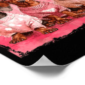 Valentine’s Day Dog Cute Dachshund Dogs For Dog Mo ポスター (角)