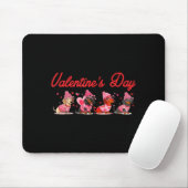Valentine’s Day Dog Cute Dachshund Dogs For Dog Mo マウスパッド (マウス)