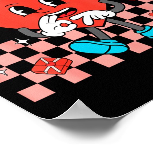 Valentine’s Day Funny 67 Meme Six Seven 6 7 Valent ポスター (角)