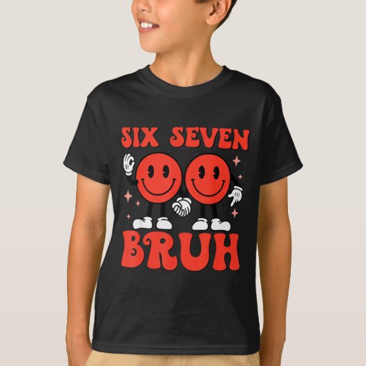 Valentine’s Day Funny 67 Meme Six Seven 6 7 Valent Tシャツ (正面)