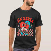 Valentine’s Day Funny 67 Meme Six Seven 6 7 Valent Tシャツ (正面)