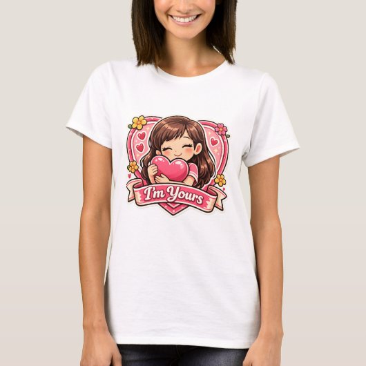 Valentine’s Day Gift For her Tシャツ (正面)