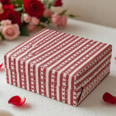 Valentine’s Day Gift Wrap Cute Love ラッピングペーパー