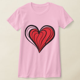 Valentine’s Day Gifts - Red Heart Tシャツ