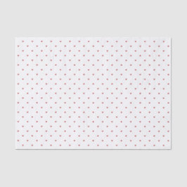 Valentine’s Day Girly Soft Red Heart Pattern 薄葉紙