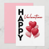 Valentine’s Day Greeting Cards | Valentine Card シーズンカード (正面/裏面)