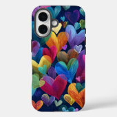 Valentine’s Day iPhone 16 Case | Romantic Case-Mate iPhoneケース (裏面)