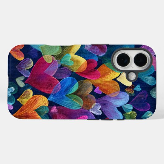 Valentine’s Day iPhone 16 Case | Romantic Case-Mate iPhoneケース (裏面 (横))