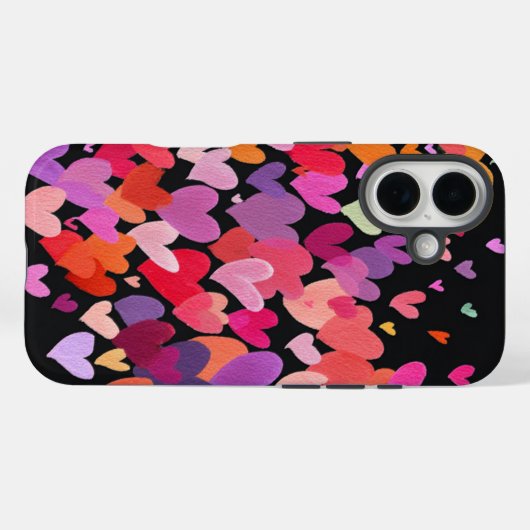 Valentine’s Day iPhone 16 Case | Romantic Case-Mate iPhoneケース (裏面 (横))