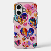 Valentine’s Day iPhone 16 Case | Romantic Case-Mate iPhoneケース (裏面)