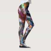 Valentine’s Day Leggings – Romantic Heart Pattern レギンス (右)