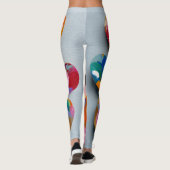 Valentine’s Day Leggings – Romantic Heart Pattern  レギンス (裏面)