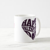 Valentine’s Day Love Mug コーヒーマグカップ (正面右)