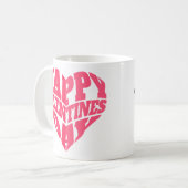 Valentine’s Day Love Mug コーヒーマグカップ (正面左)