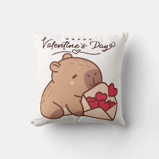Valentine’s Day Love Pillow クッション (正面)