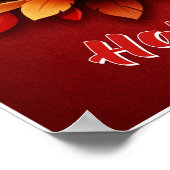 Valentine’s Day Love Quote Poster ポスター (角)