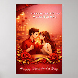 Valentine’s Day Love Quote Poster ポスター