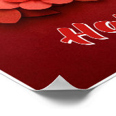 Valentine’s Day Love Quote Poster ポスター (角)