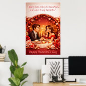 Valentine’s Day Love Quote Poster ポスター (ホームオフィス)