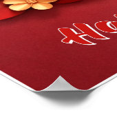 Valentine’s Day Love Quote Poster ポスター (角)