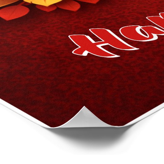 Valentine’s Day Love Quote Poster ポスター (角)