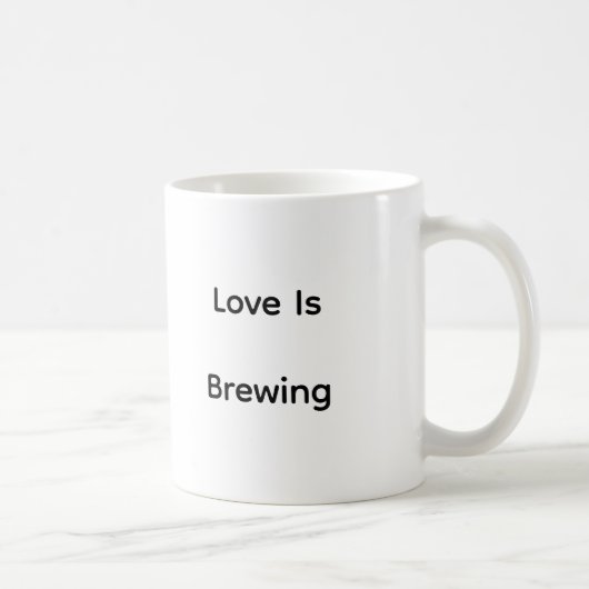 Valentine’s Day Love Quote Printed Mug コーヒーマグカップ (右)