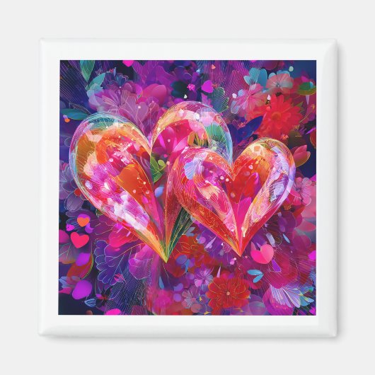 Valentine’s Day Magnet | Romantic, Cute  マグネット (正面)