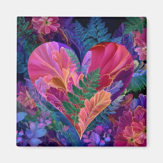 Valentine’s Day Magnet | Romantic, Cute  マグネット (正面)