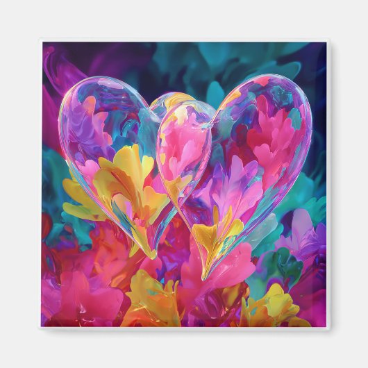 Valentine’s Day Magnet | Romantic, Cute  マグネット (正面)