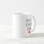 Valentine’s Day Minimal Love Quote Coffee Mug コーヒーマグカップ (正面右)