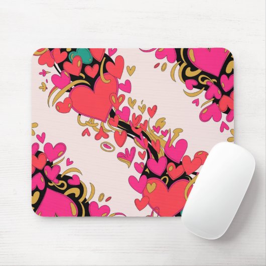 Valentine’s Day Mousepad | Romantic マウスパッド (マウス)
