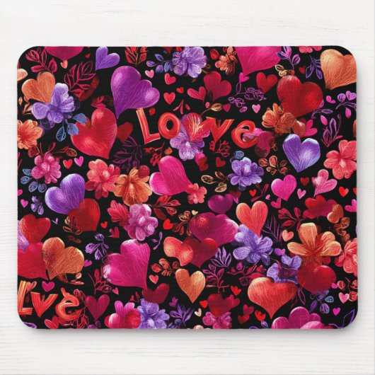 Valentine’s Day Mousepad | Romantic マウスパッド (正面)