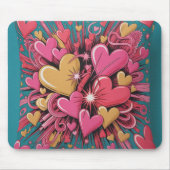 Valentine’s Day Mousepad | Romantic マウスパッド (正面)