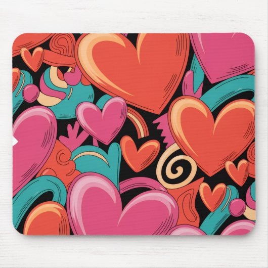 Valentine’s Day Mousepad | Romantic マウスパッド (正面)