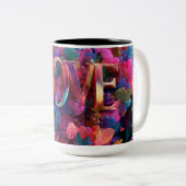 Valentine’s Day Mug | Romantic, Cute &Heartwarming ツートーンマグカップ (正面右)