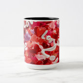 Valentine’s Day Mug | Romantic, Cute &Heartwarming ツートーンマグカップ (中央)