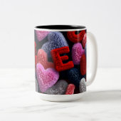 Valentine’s Day Mug | Romantic, Cute &Heartwarming ツートーンマグカップ (正面右)
